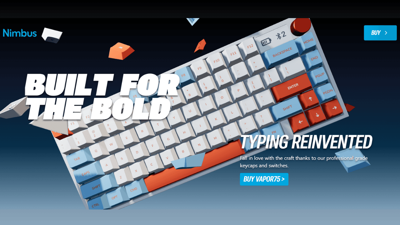 3D Keyboard Showcase